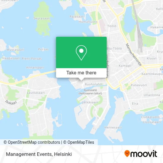 Management Events map