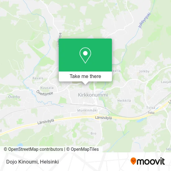 Dojo Kinoumi map