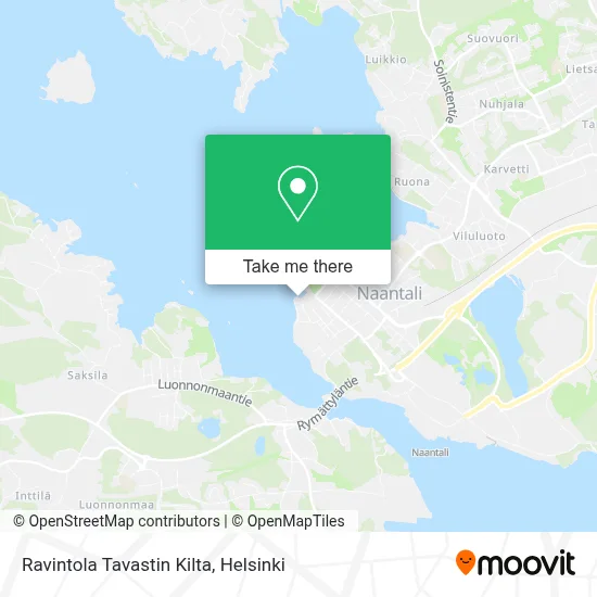 Ravintola Tavastin Kilta map