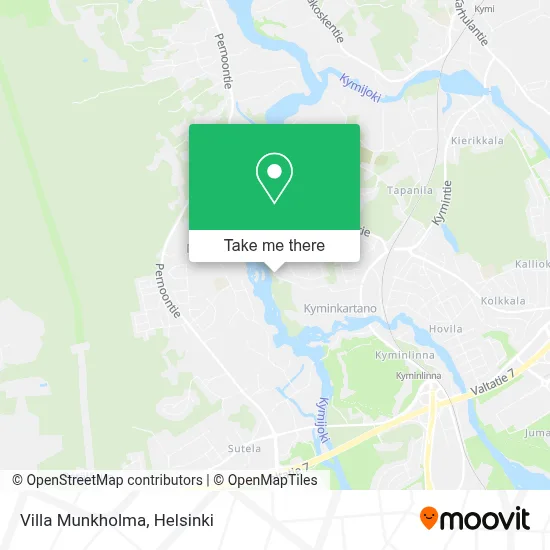 Villa Munkholma map