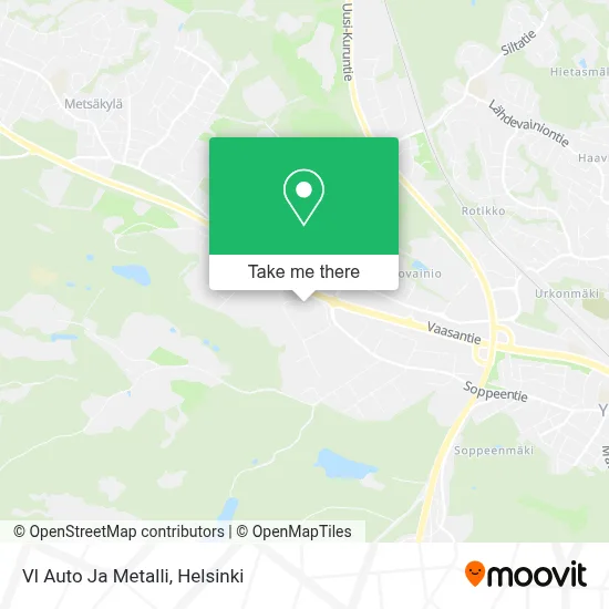 Vl Auto Ja Metalli map