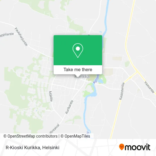 R-Kioski Kurikka map