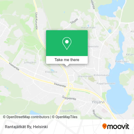 Rantajätkät Ry map