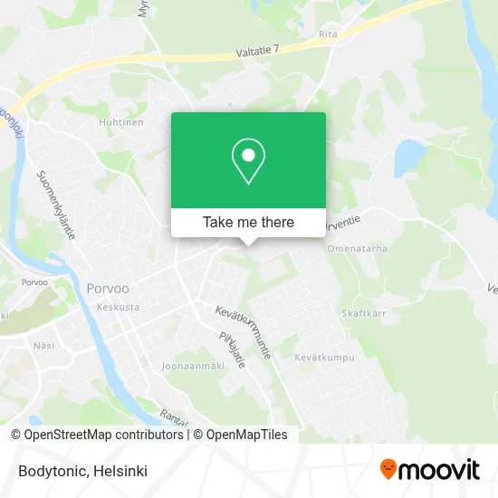Bodytonic map