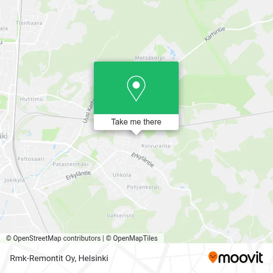 Rmk-Remontit Oy map