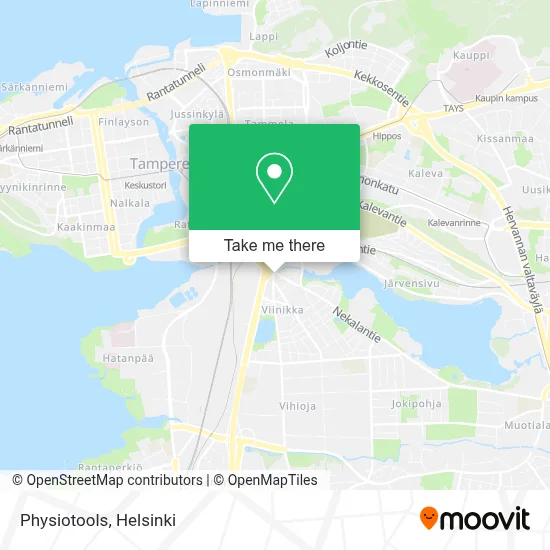 Physiotools map