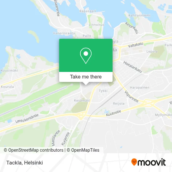 Tackla map
