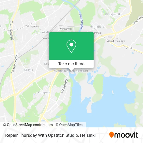 Repair Thursday With Upstitch Studio map
