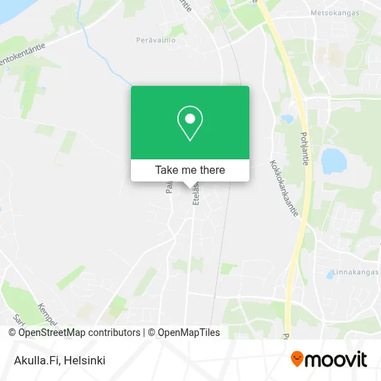 Akulla.Fi map
