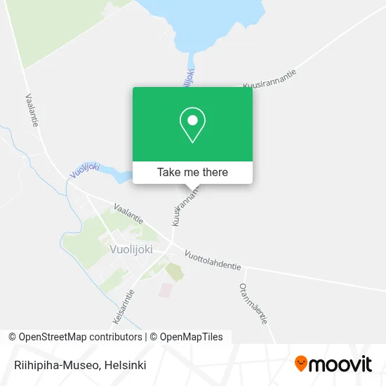 Riihipiha-Museo map