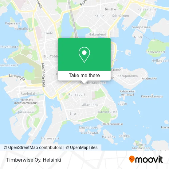 Timberwise Oy map