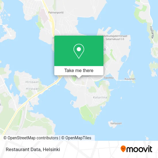 Restaurant Data map