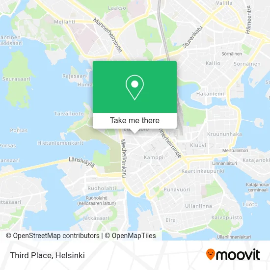 Third Place map
