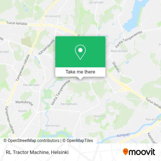 RL Tractor Machine map