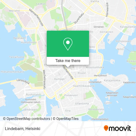 Lindebarn map