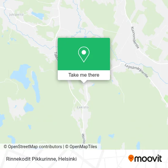 Rinnekodit Pikkurinne map