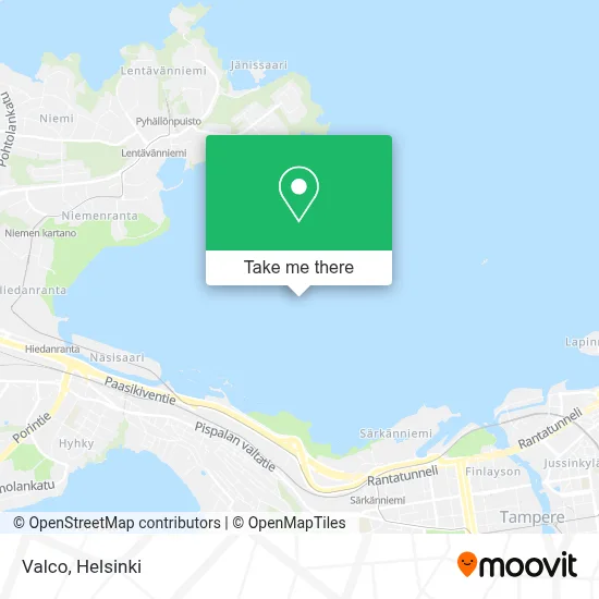 Valco map