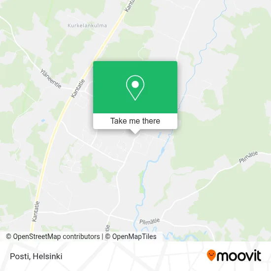 Posti map