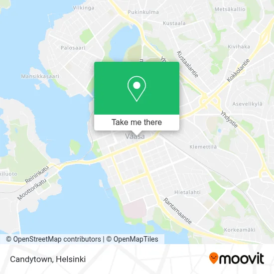 Candytown map