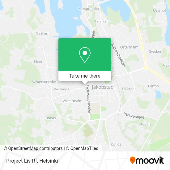 Project Liv Rf map