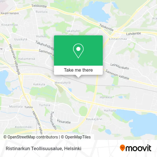 Ristinarkun Teollisuusalue map