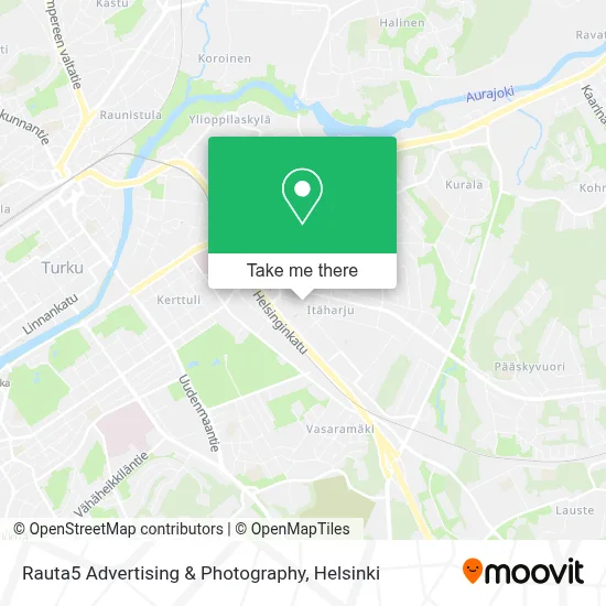 Rauta5 Advertising & Photography map