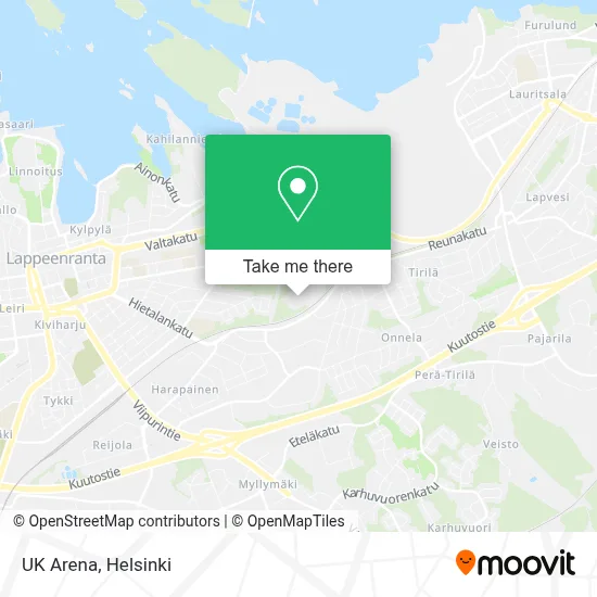 UK Arena map