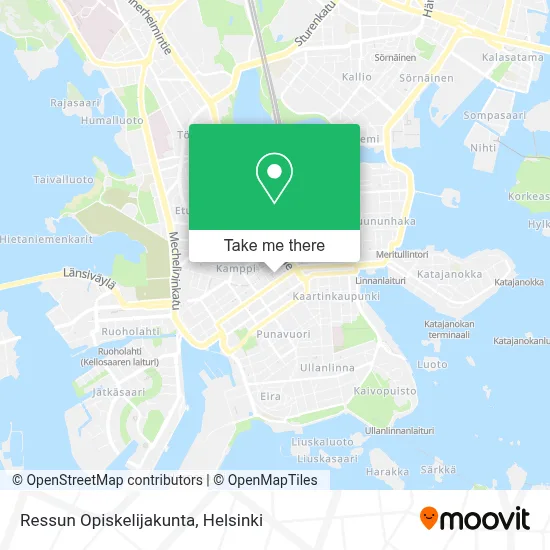Ressun Opiskelijakunta map