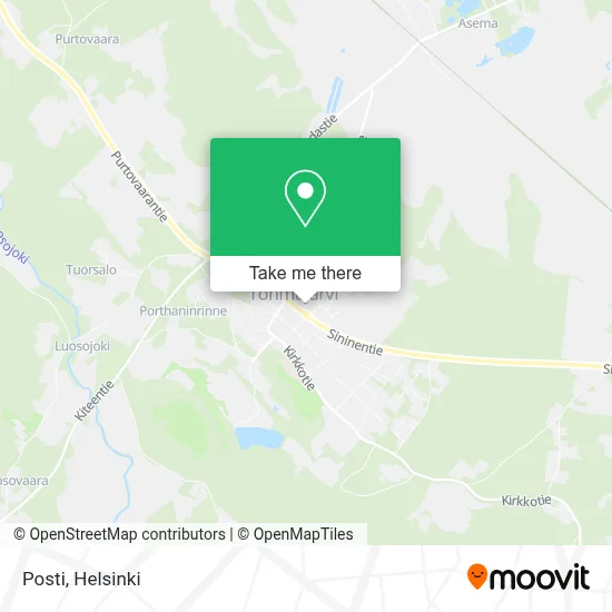 Posti map