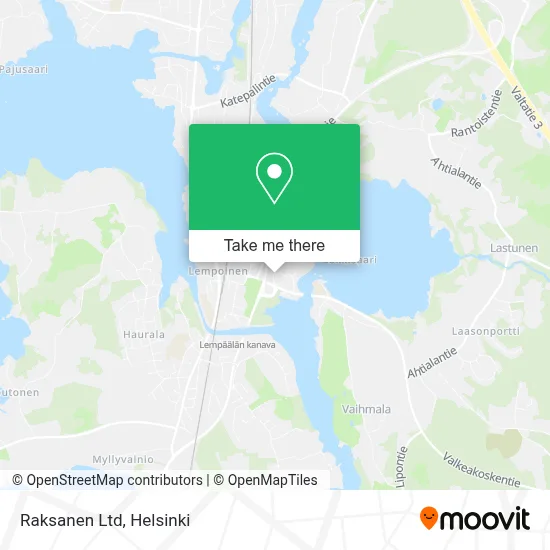 Raksanen Ltd map