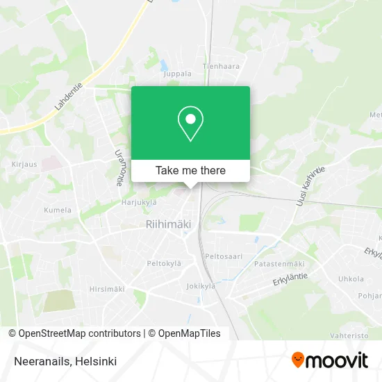 Neeranails map