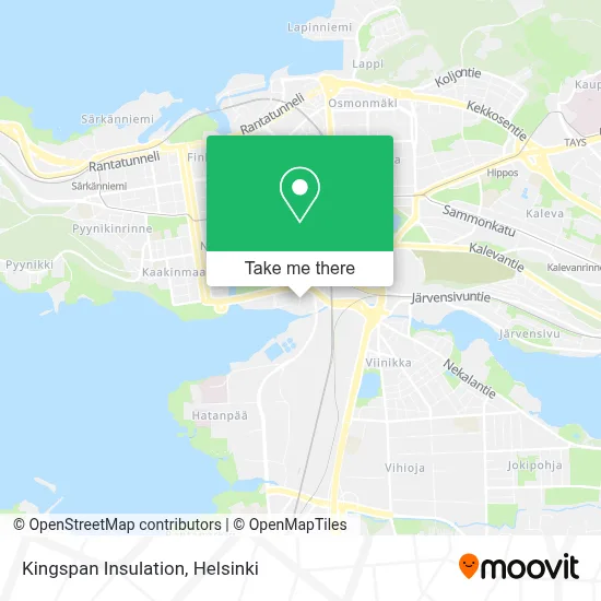 Kingspan Insulation map