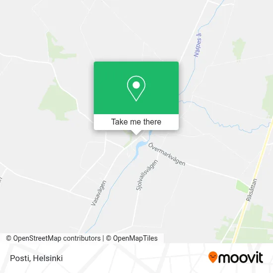 Posti map