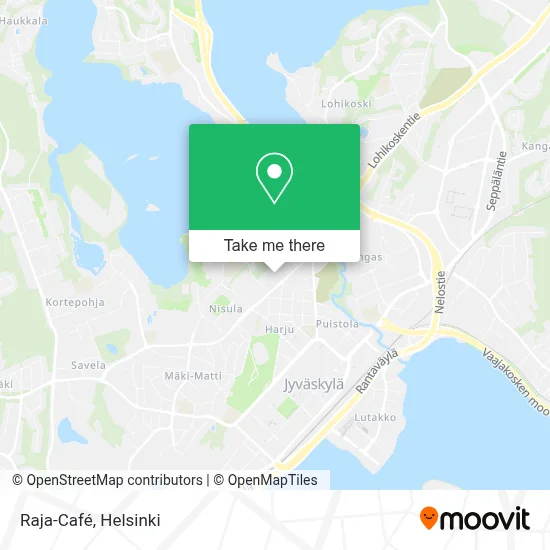 Raja-Café map