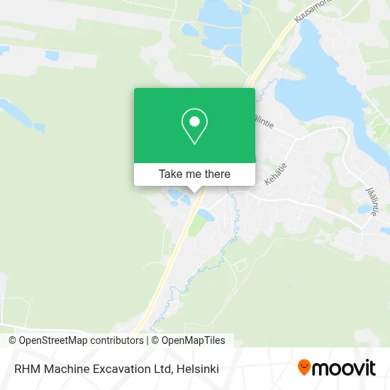 RHM Machine Excavation Ltd map