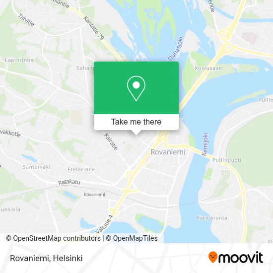 Rovaniemi map