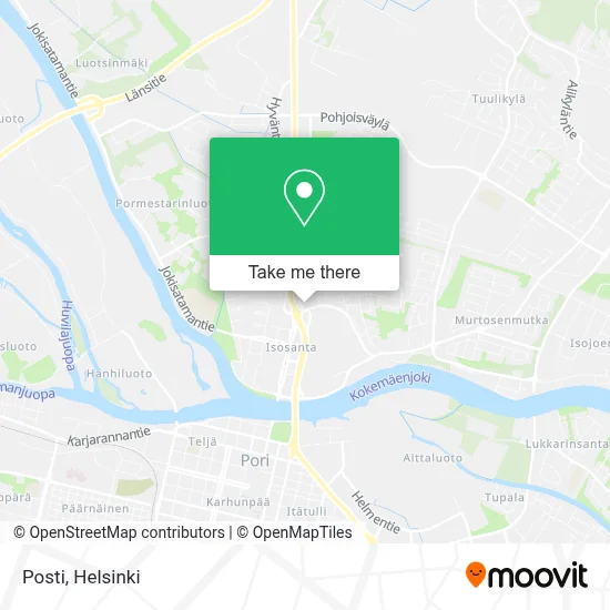 Posti map