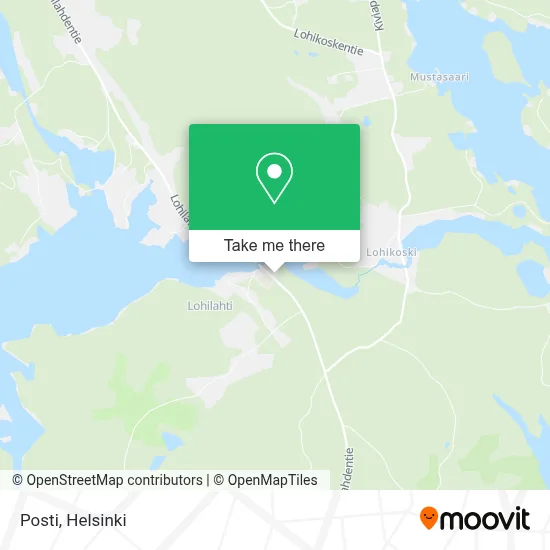 Posti map