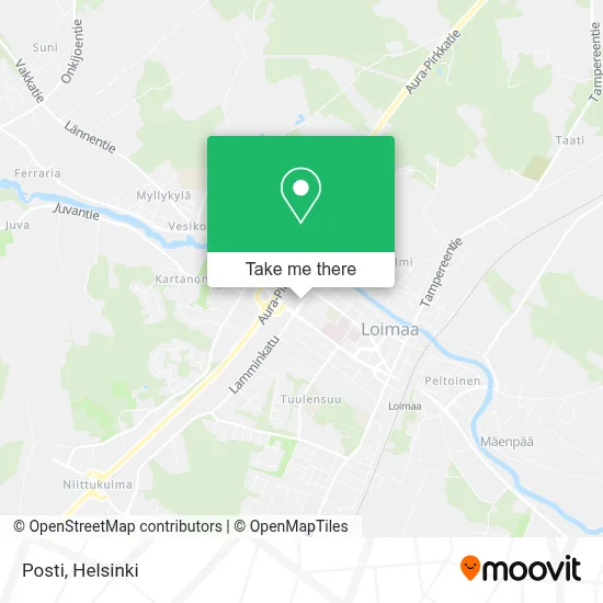 Posti map