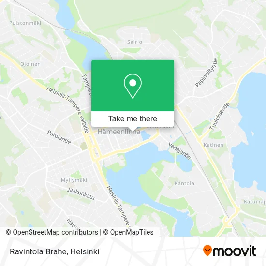 Ravintola Brahe map