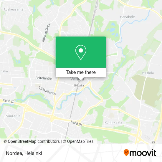Nordea map