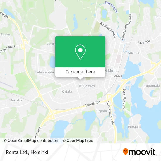 Renta Ltd. map