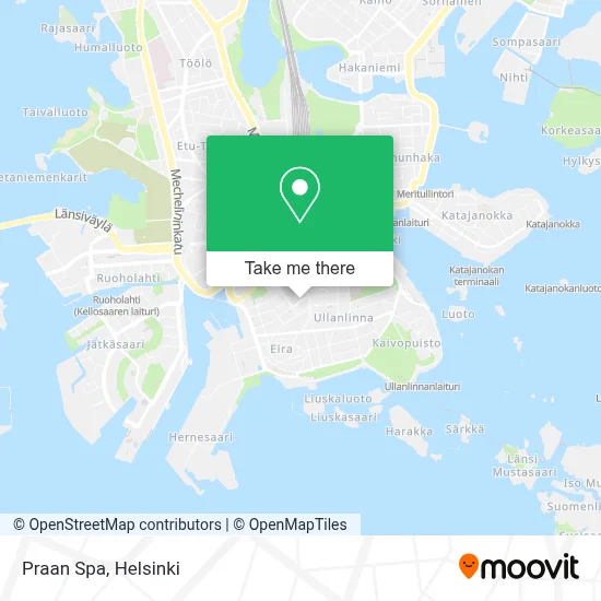 Praan Spa map
