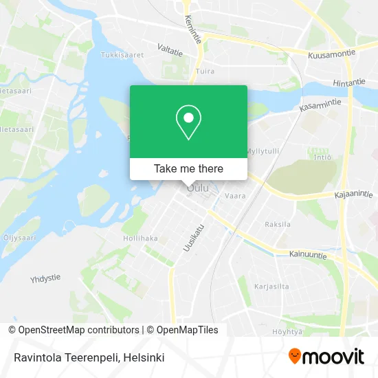 Ravintola Teerenpeli map