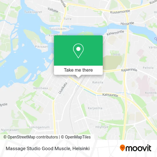 Massage Studio Good Muscle map