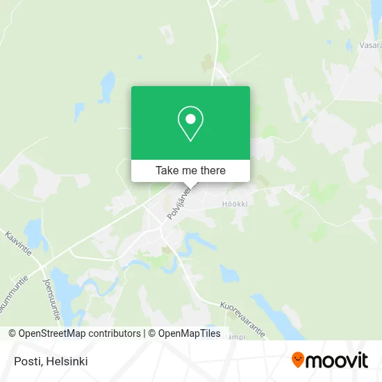 Posti map