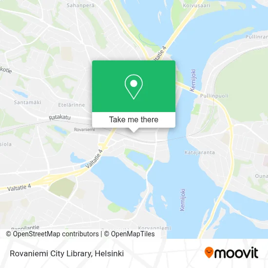 Rovaniemi City Library map