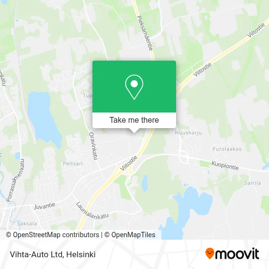 Vihta-Auto Ltd map