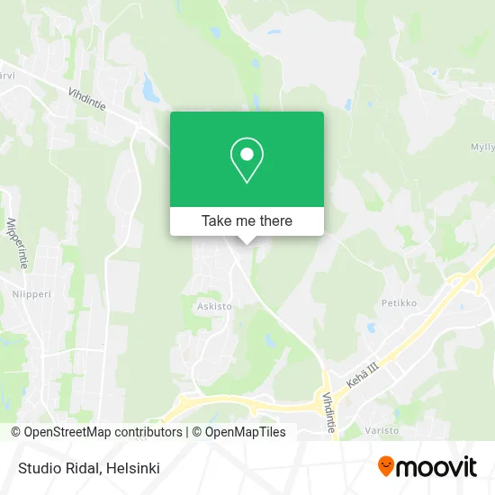 Studio Ridal map