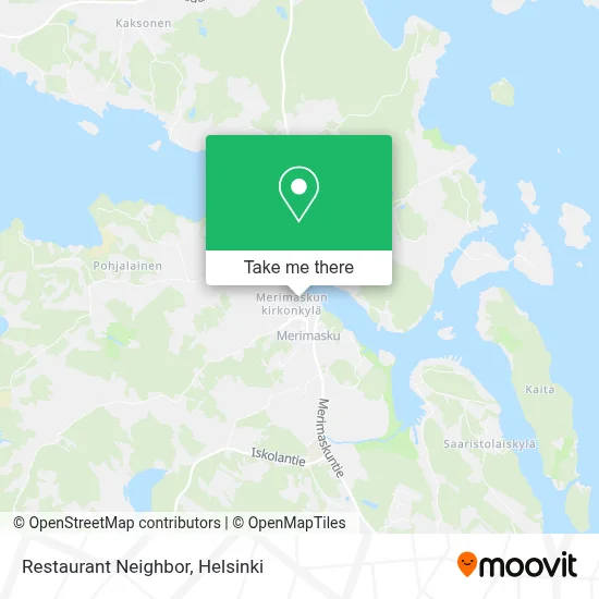 Restaurant Neighbor map